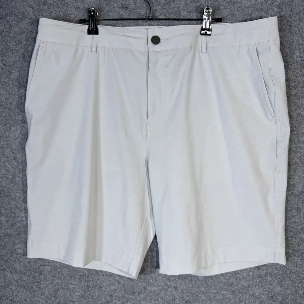 Faherty All Day Shorts Men's Light Gray‎ Casual Shorts Size 36